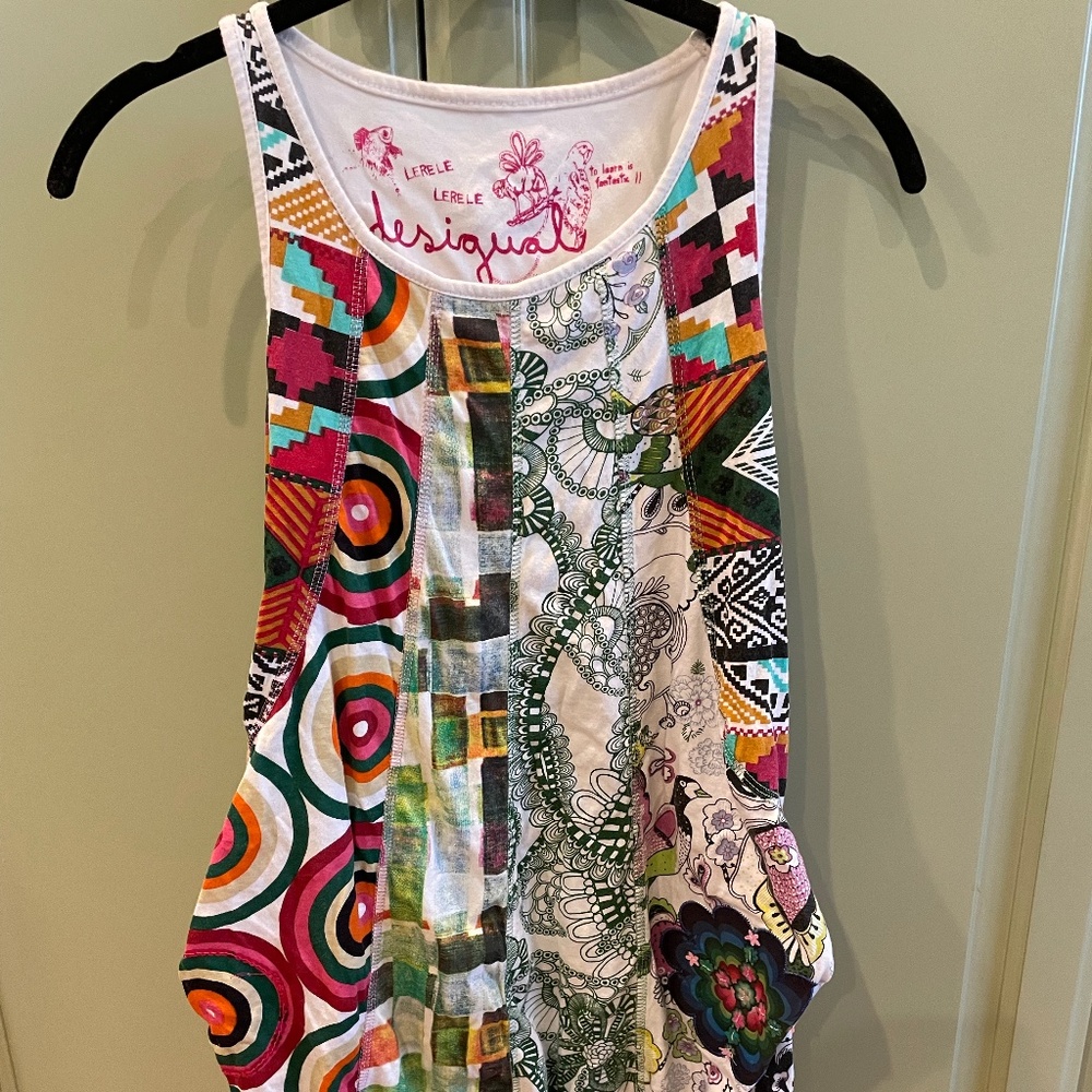 Desigual girls summer dress age 10-12